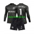 Camisola Chelsea Robert Sanchez 1 Guarda-redes Criança Equipamento Segundo 2024-2025 Manga Comprida